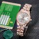 Perfect Replica Rolex Submariner Silver Face Rose Gold Diamond Bezel Couple Watch (2)_th.jpg